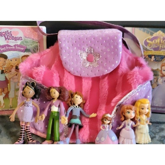 Toy bundle 2 Play Sets, 2 DVD'S and Purse (#1) - Picture 1 of 11